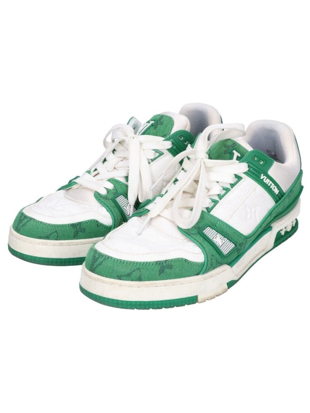 Louis Vuitton LV Trainers Line Monogram Denim Sneakers